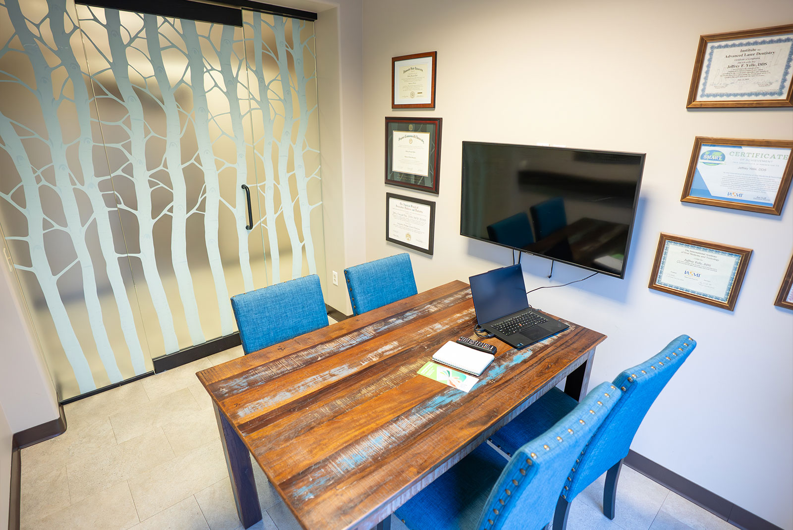 inside look of the dental center